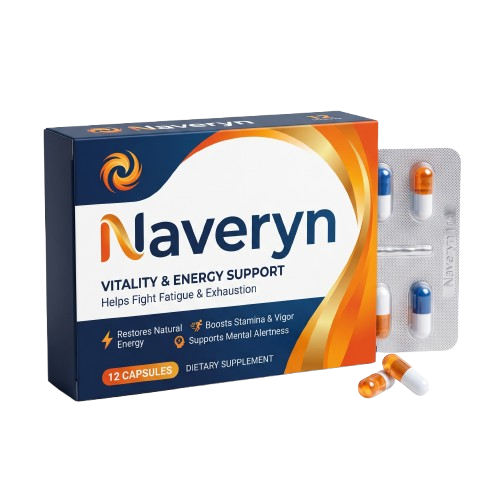 Naveryn Vitality and Energy Support doboz és kapszulák